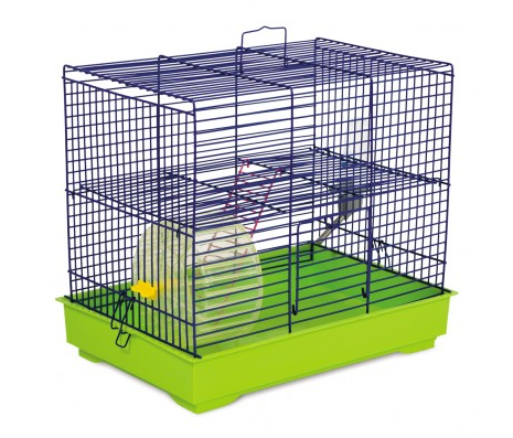 Клетка «Микки» с колесом для мелких декоративных грызунов, 