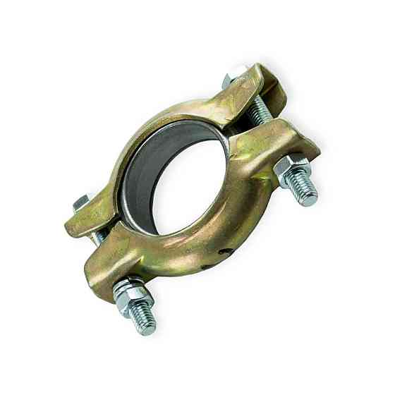 Хомут (d-45 мм) 1117, 1118, 1119, 2190 с болтами в сборе (металокерамическое кольцо) глушителя Мукачево