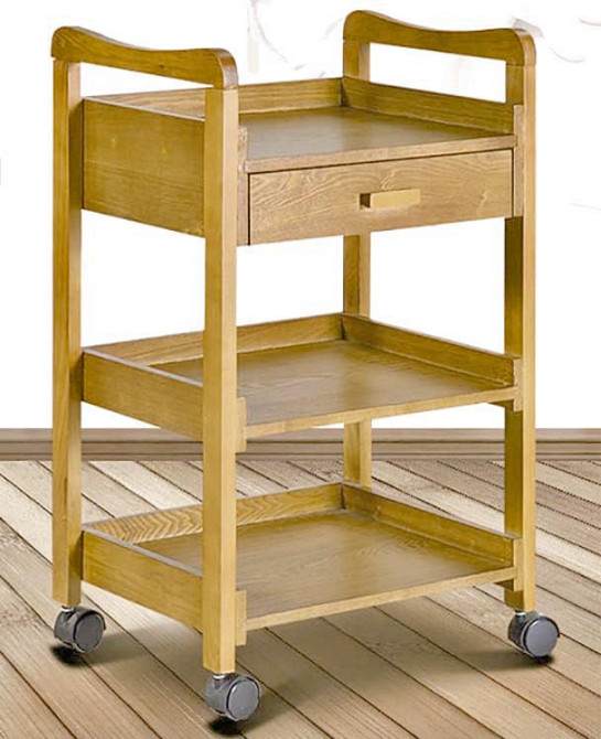 Этажерка для ванной на колёсиках 