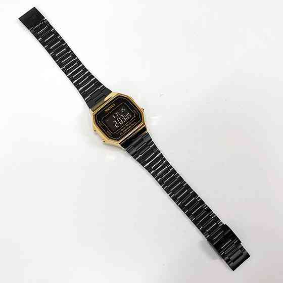 Армійський годинник топ SKMEI 1647GDBK, Хороший наручний годинник чоловічий, KS-613 Водонепроникний годинник Київ