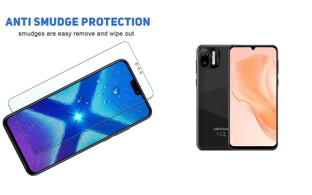 Защитное стекло NeoGlass для Ulefone Note 6, Note 6P, Note 6T – ультрапрозрачное и устойчивое Киев - изображение 3