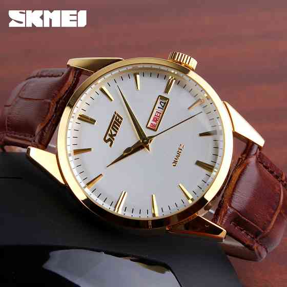 Skmei 9073GDWT-S Gold-White lady SBR Киев