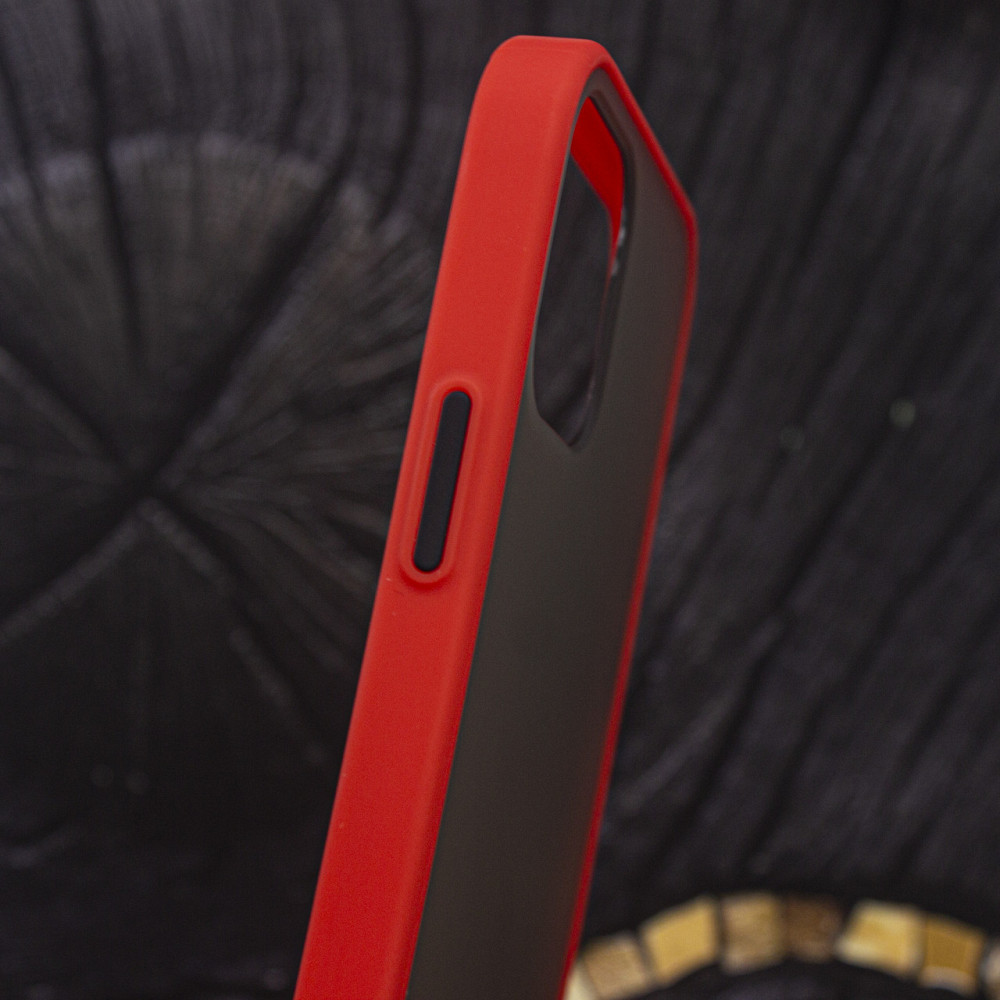 Чехол Funda (FULL PROTECTION) for iPhone 12Mini Red/Black Київ - фото 4