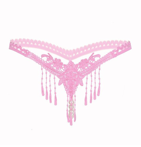 Стрінги з бусами рожеві - розмір універсальний Київ - фото 2