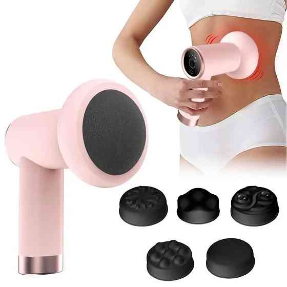 Массажер для тела мощный массажер Deep Rolling Massager, Вибро для шеи Массажер-подушка PD-27 Львов
