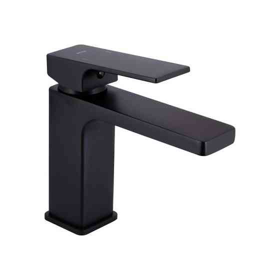 Змішувач для раковини, з гігієнічним душем Qtap Gemini QTGEM272BLM45690 (k35), одноважільний, Black Matt Харків