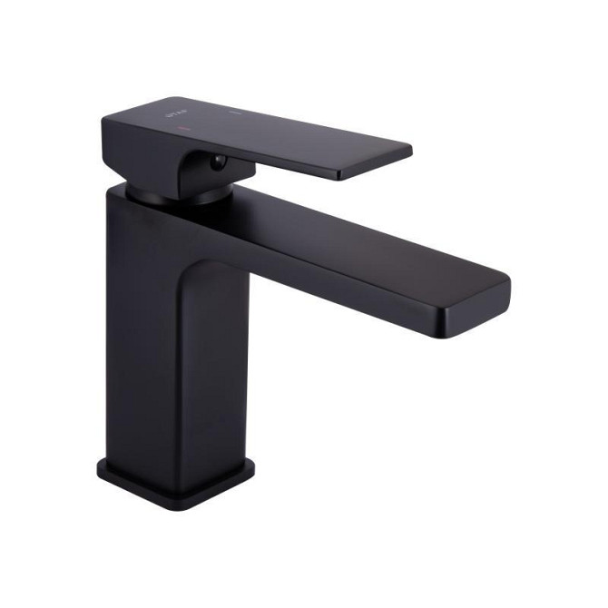 Смеситель для раковины, с гигиеническим душем Qtap Gemini QTGEM272BLM45690 (k35), однорычажный, Black Matt Харьков - изображение 3
