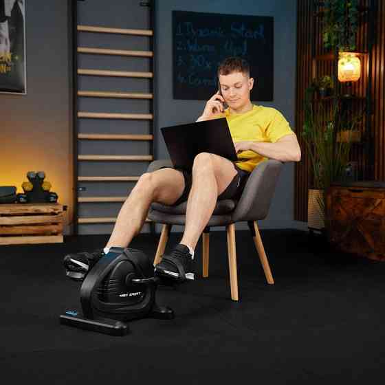 Мини велотренажер 2в1 Trex Sport для восстановления реабилитации ног и рук домашних тренировок Киев