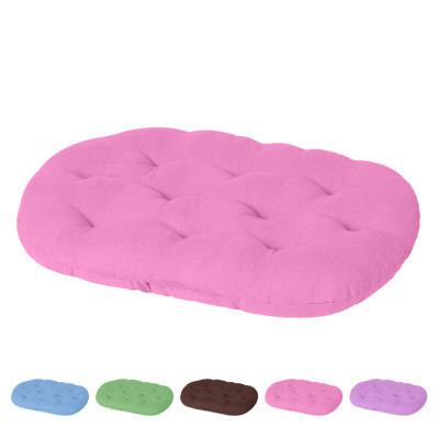 Матрац для тварин Teremok овальний L 75х65х7 см рожевий (41057) Вінниця - фото 1