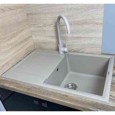 Мойка кухонная Adamant Horizon Сахара + змішувач + дозатор (182496901502) Винница