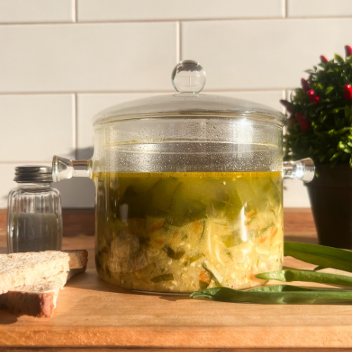 Каструля скло 1,5л з кришкою 30050-1 S&T Житомир - изображение 4