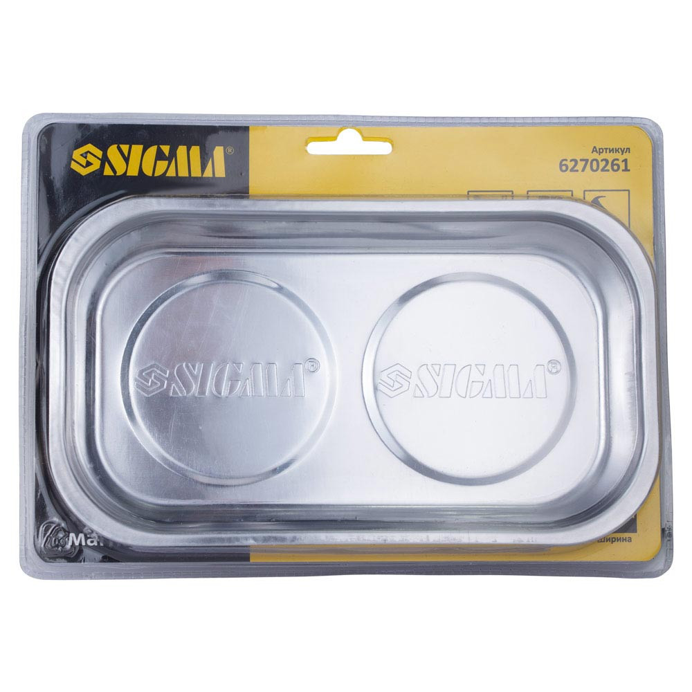 Sigma Тарелка магнитная двойная 136×237мм SIGMA (6270261) Коломия - фото 3