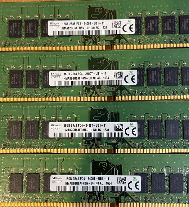 Оперативная память RAM 16gb DDR4 2400 MHz для ПК. Харьков - изображение 1