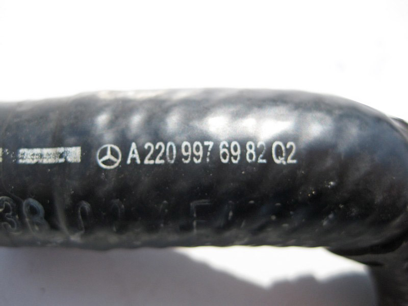 Mercedes-Benz  A2209976982 Шланг від масляного бачка до насоса ГУР для двигуна OM628 V8 4.0 cdi S-Class W220 S400 Одеса - фото 3