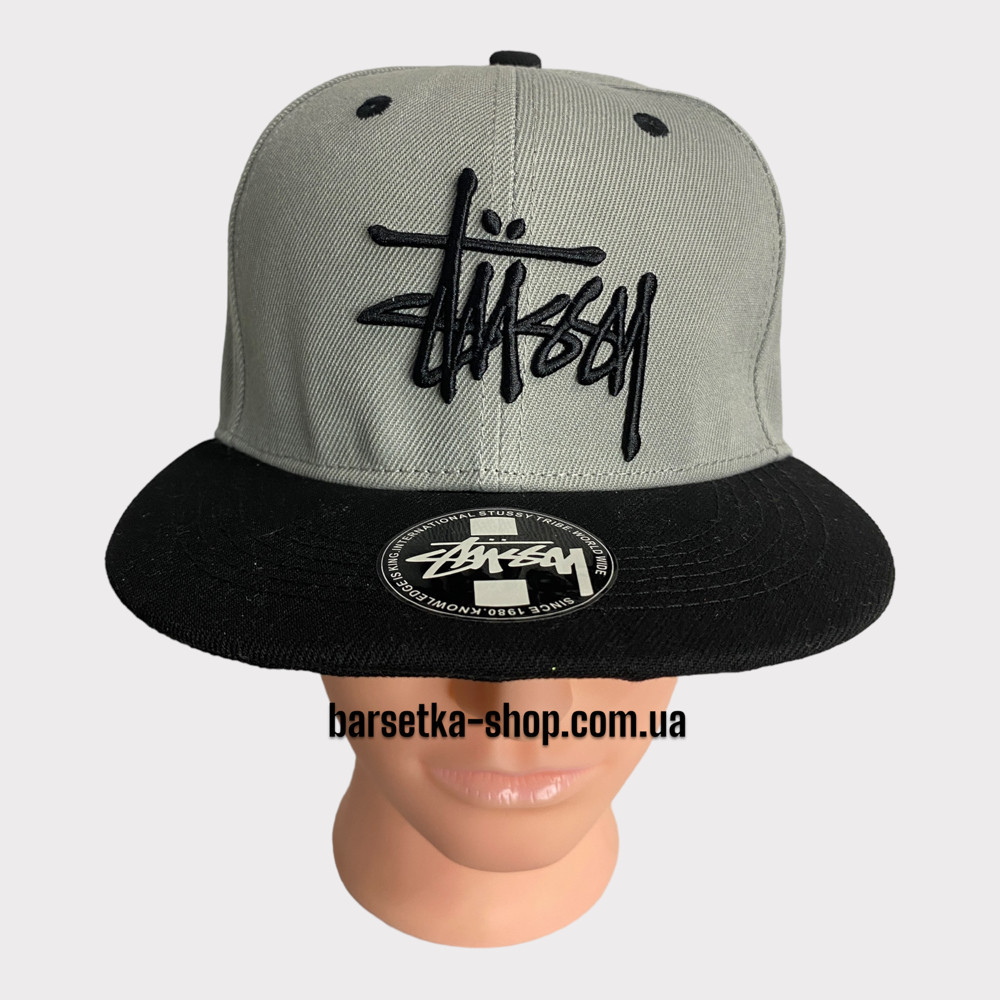 Кепка Stussy сірий one size Київ - фото 4