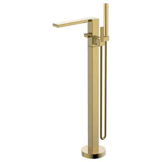 Змішувач для ванни окремостоячий на підлогу IMPRESE DEIRA ZMK112009060 золото Київ