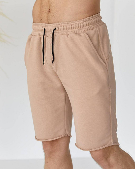 Шорти чоловічі трикотажні Бежевий M Харків - фото 5