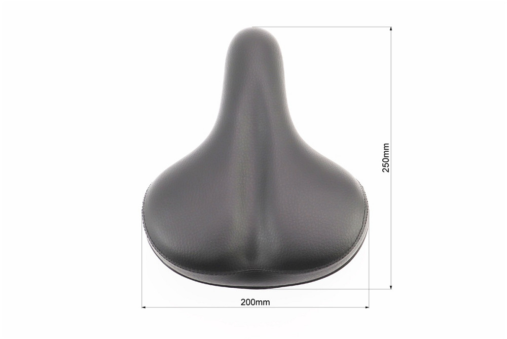 Сидіння ХВЗ 250x200мм, чорне N668 Київ - фото 3