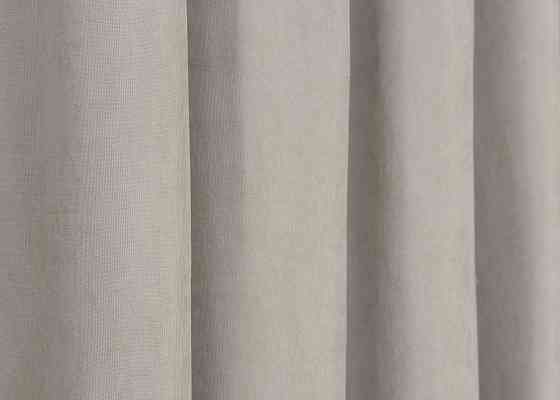 Комплект коротких штор VR-Textil Микровелюр Petek YL № 1803ш Светло-серый 130х170 см 2 шт (35-0385) Киев