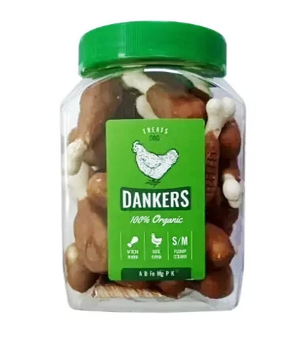 Лакомство для собак мясные ножки с филе курицы 500 г (Банка) Винница - изображение 1