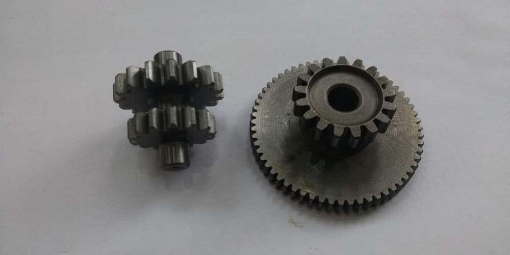 Шестерня электростартера промежуточная мотоцикл 4T CG/CB 200/250 (в сборе, под стартер 11 шлицов) Мукачево - изображение 1