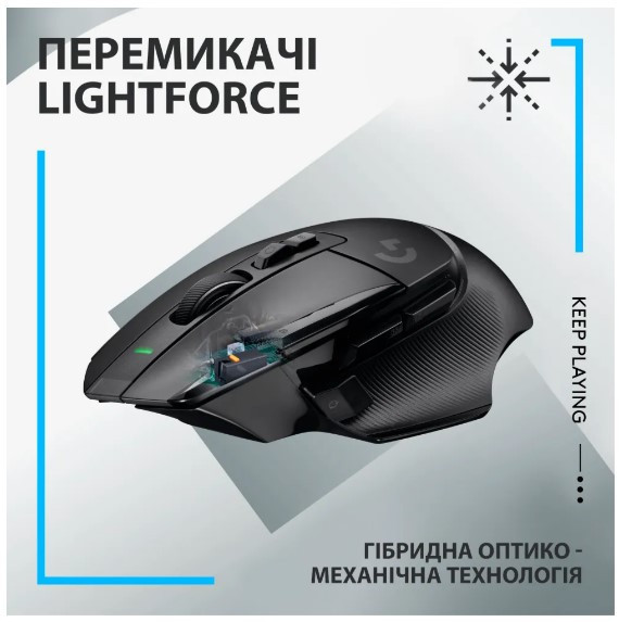 Мышь Logitech G502 X LIGHTSPEED Black (910-006180) (6823491) Киев - изображение 4