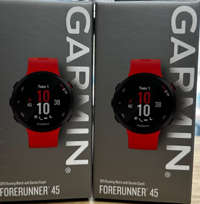 Смарт-часы: Garmin Forerunner 45 Red Киев - изображение 1