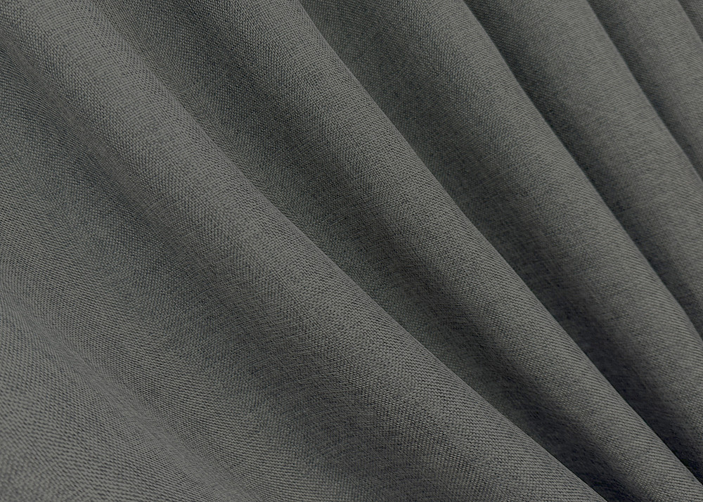 Комплект готових штор VR-Textil Льон Льон Мішковина № 1282ш Сірий 150х275 см 2 шт (33-0800) Київ - фото 14