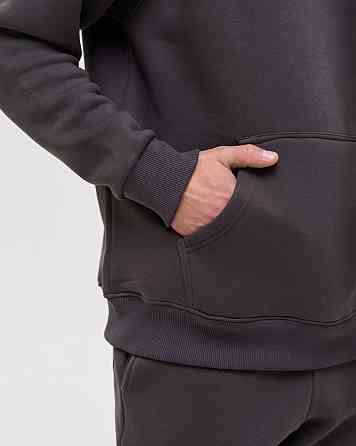 Чоловічий теплий костюм зі штанами та капюшоном — Байка тринитка Tom John 93424 XL Київ