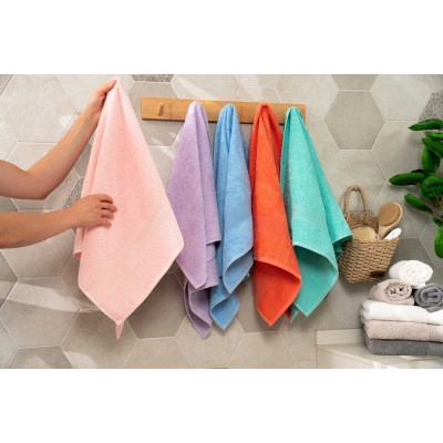 Рушник Ardesto махровий Benefit 100% бавовна блакитний 50х90 см (ART2450LB) Вінниця - фото 11