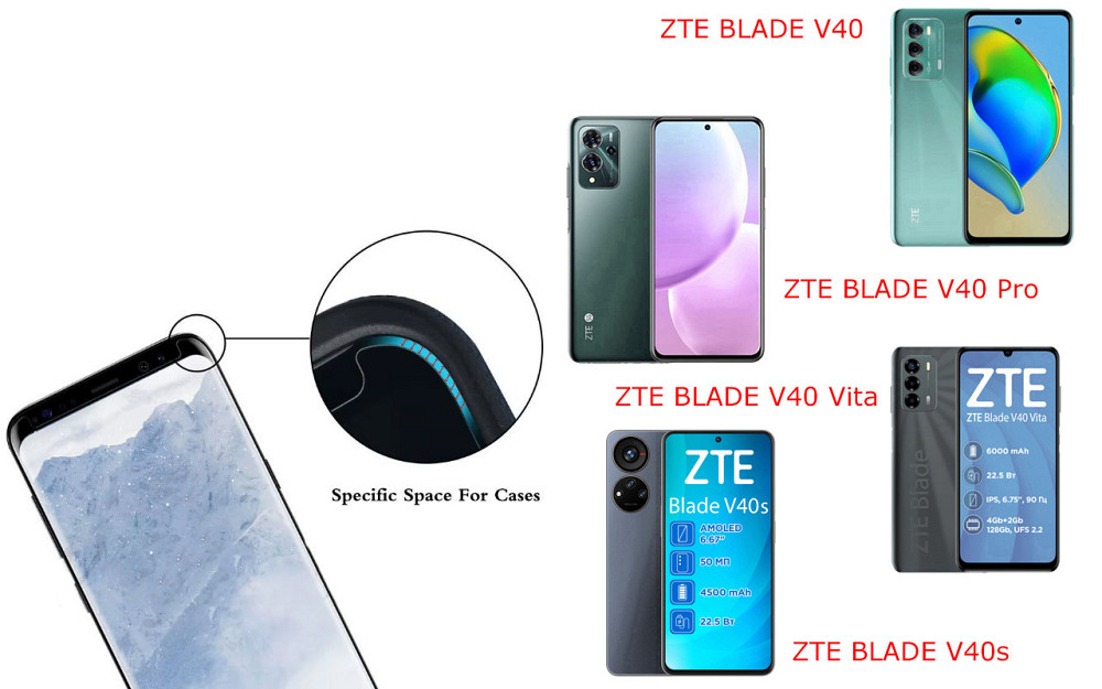 Захисне скло HyperGlass Pro для ZTE BLADE V40, V40 Pro, V40 Vita, V40s – максимальна чутливість та захист Київ - фото 3
