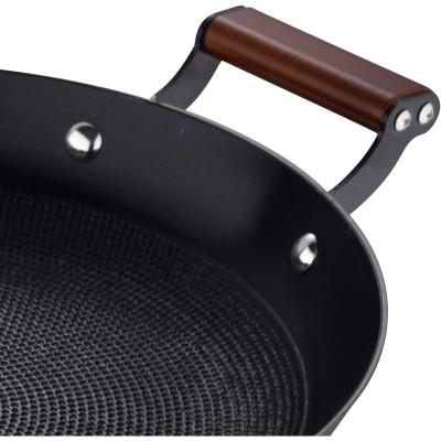 Сковорода MasterPro Odin-гриль чавунна, 28 см, кругла (BGMP-3820) Винница - изображение 3