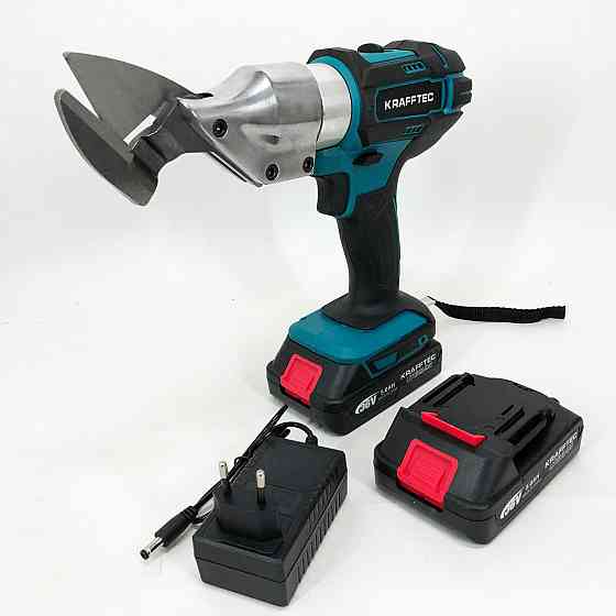 Электроножницы для профнастила Krafftec DJS130R, Электроножницы по BL-674 металлу аккумуляторные Киев