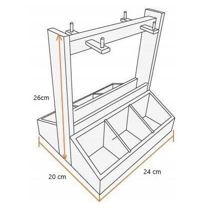 Стійка для чашок "Джиалі" трюфель Миколаїв - фото 2