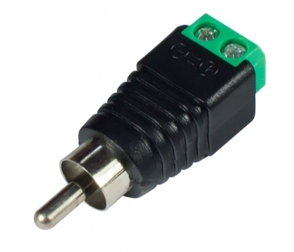 Разъем для подключения RCA-M с клеммами под кабель Полтава - изображение 1