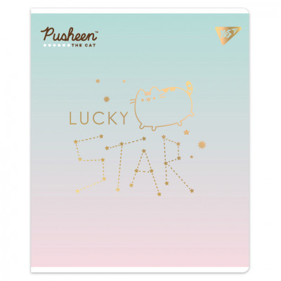 Зошит Yes Goldstar Pusheen А5 12 аркушів клітинка (767493) Вінниця - фото 2