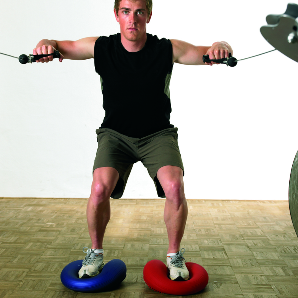 Балансировочная подушка Togu Dynair® Ballkissen® Senso® - 33 см (красная) Днепр - изображение 6