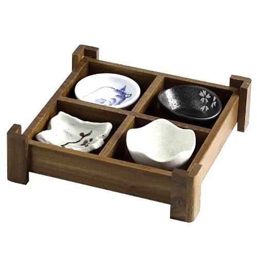 Менажниця дерев'яна "Шитоко" мускат Миколаїв - фото 1