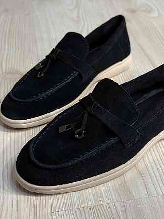 Туфлі жіночі Meideli 509-1 лофери з натуральної замші з китицями чорні, 39, 25 см Київ