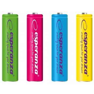 Акумулятор Esperanza AA 2000mAh Ni-MH * 4 mix of colors (EZA108) Вінниця