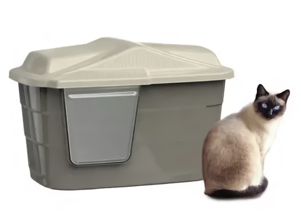 Будинок-туалет (2 в 1) Villa для собак/котів/дрібних тварин, розмір 57.5 x 38.5 x 37 см Київ - фото 1