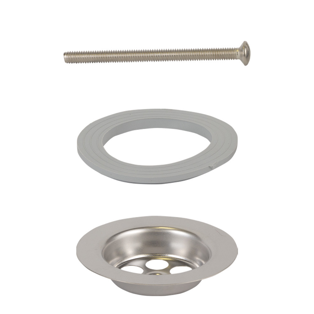 TAU Сифон для раковины с выпуском из нерж. стали выводом под стир. машину и гибким отводом 1½"× Киев - изображение 2