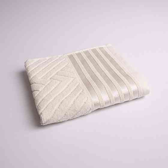 Полотенце для рук и лица махровое SOFT GM Textile 40х70см 500г/м2 (Ванильный) Сумы