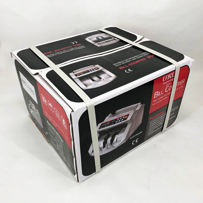 Машинка для счёта денег Bill Counter UKC MG-2089, Счетная машинка для банкнот XW-911 с детектором Киев - изображение 5