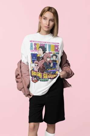 Футболка аниме Силент Воике Аниме Манга оверсайз (S/M/L) Черний AnimeJ0695 Днепр