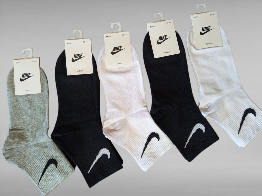 Жіночі спортивні шкарпетки (5 штук) Nike W5. Розмір 36-41 Київ - фото 4