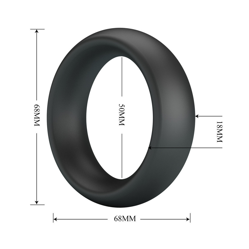 Ерекційне кільце Crazy Bull - Elio Silicone Cock Ring, BI-210229 Sex Aura Київ - фото 6