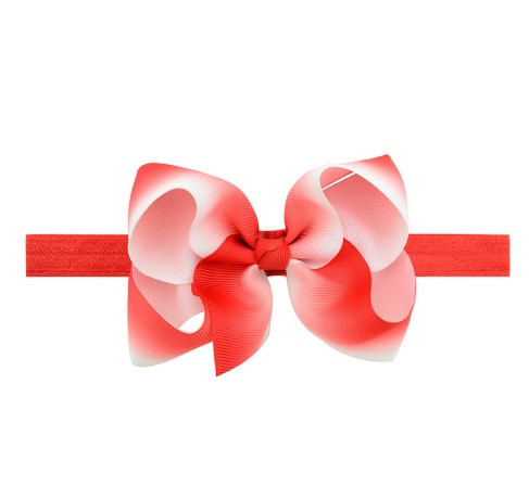 Красная повязочка для детей - окружность 34-50см, размер банта 11см Киев - изображение 1