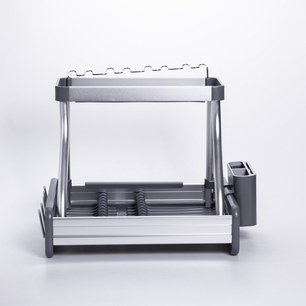 Сушарка для посуду двоярусна з піддоном HP-46-7 Коломия - фото 5