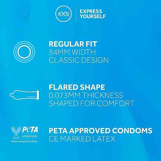 Презервативы 12 SZT. EXS REGULAR Sex Aura Киев